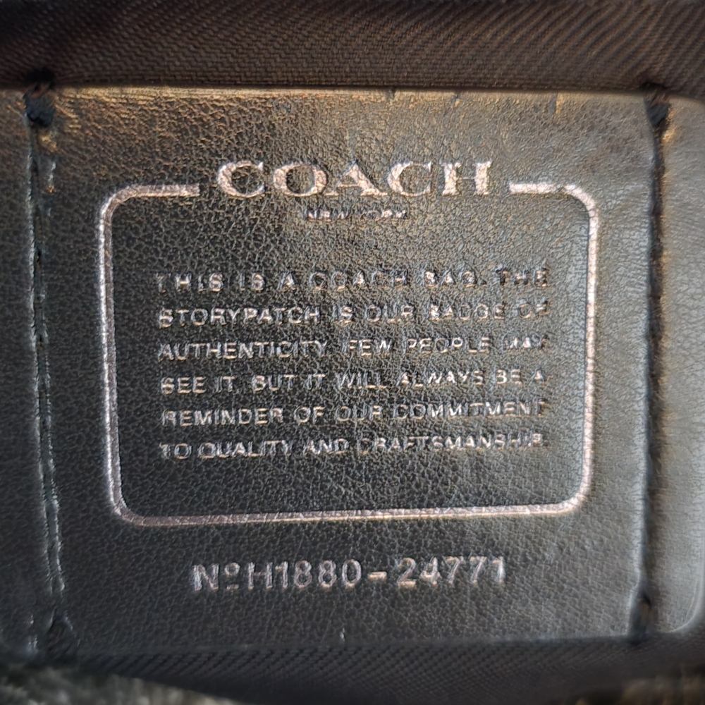 Coach Gunmetal Silver Turnlock Hobo Bag (24771) - Picture 6 of 6